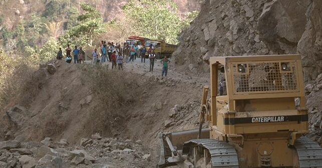 Once there was a road. Flores, Indonesia