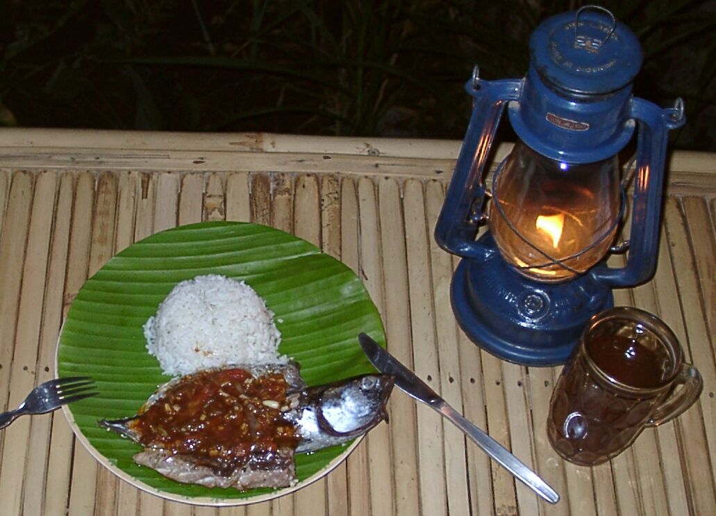 Meditasi, Bali / Indonesia. Great dinner after a tough ride