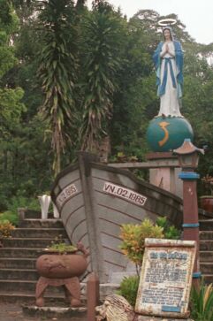 The boats are holy to the refugees