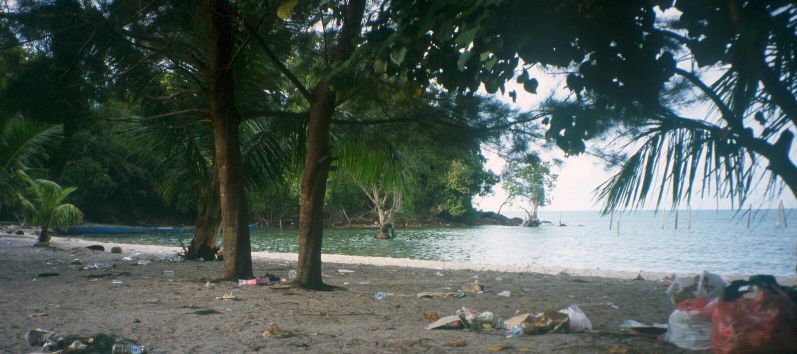 Pantai Melur on a weekend before 10am