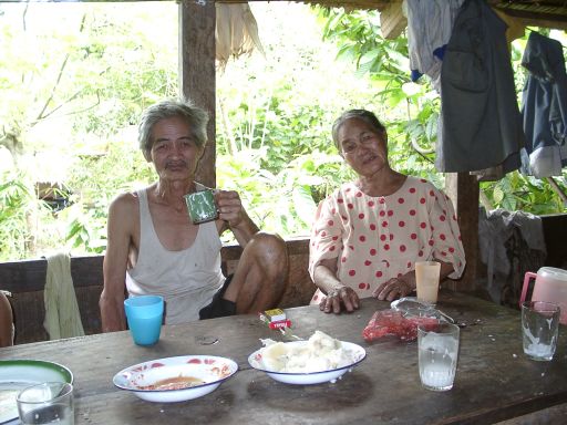 Papa Johan, taking care of Saluopa Waterfall