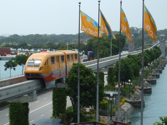 Monorail to Sentosa