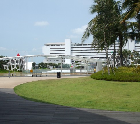 Rooftop of the Vivo City Mall